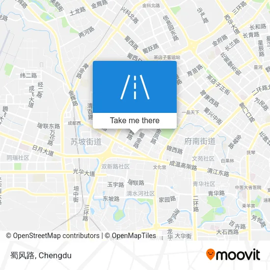 蜀风路 map