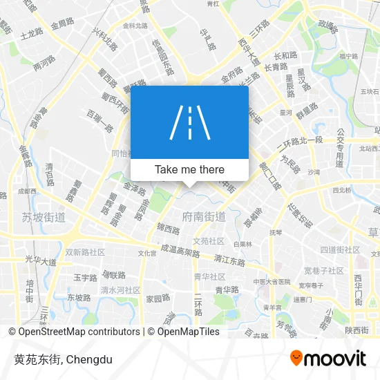 黄苑东街 map