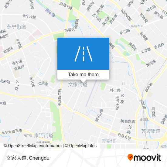 文家大道 map