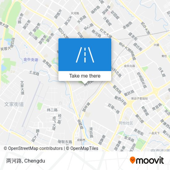 两河路 map