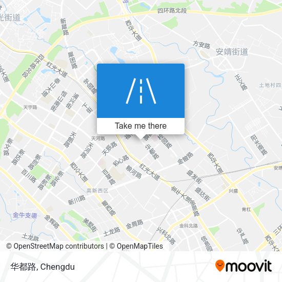 华都路 map