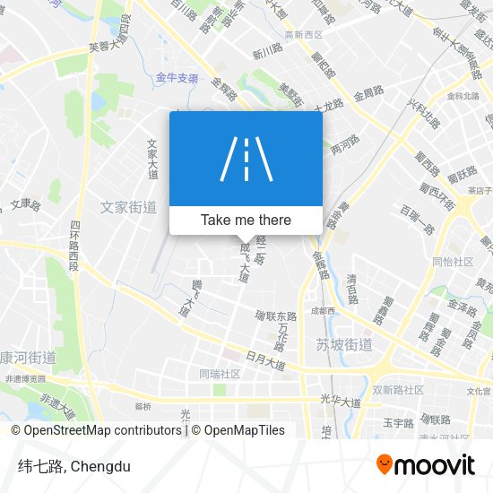 纬七路 map
