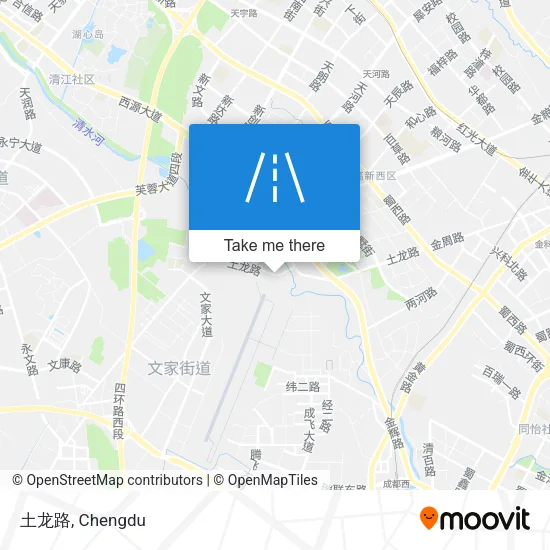 土龙路 map