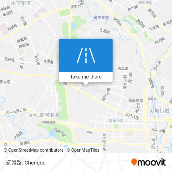 远景路 map