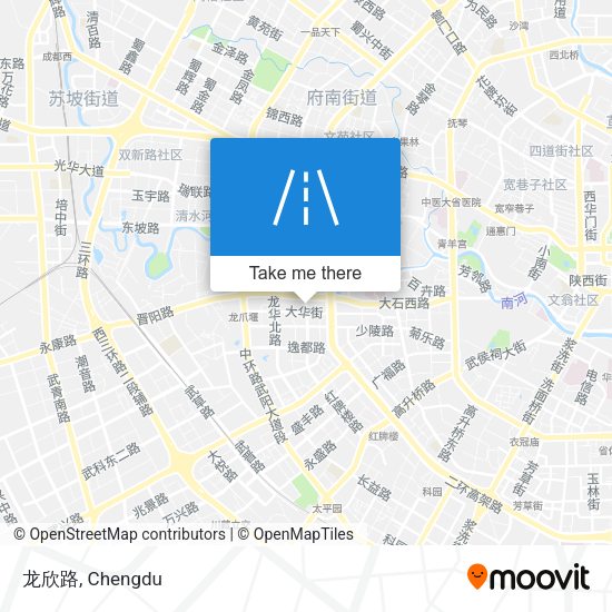 龙欣路 map