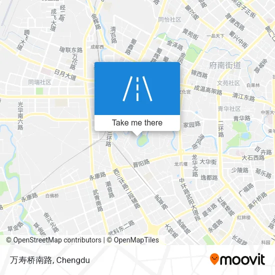 万寿桥南路 map