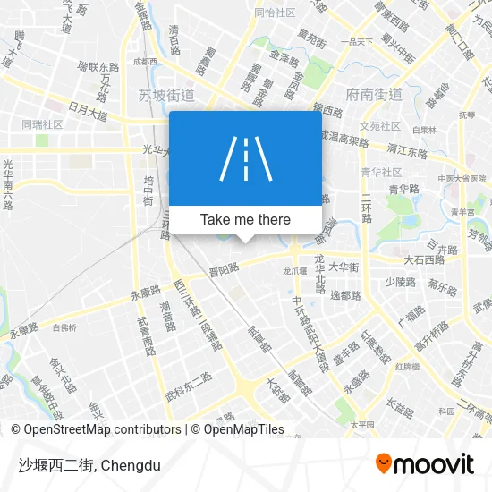 沙堰西二街 map