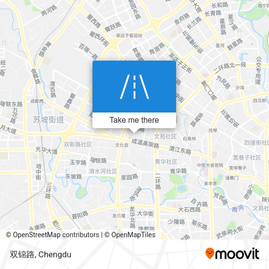 双锦路 map