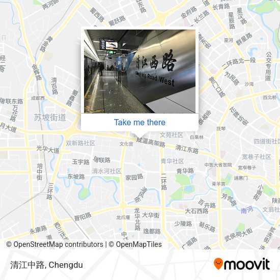 清江中路 map