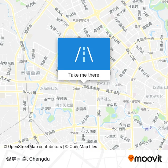 锦屏南路 map