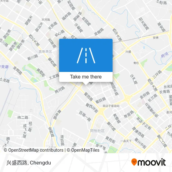 兴盛西路 map