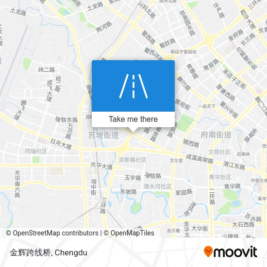 金辉跨线桥 map