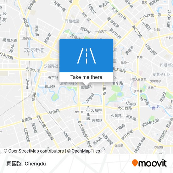 家园路 map