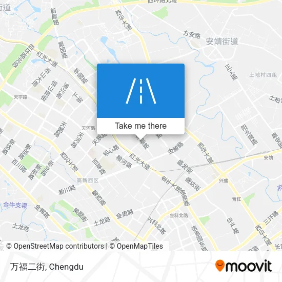 万福二街 map
