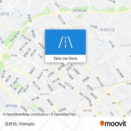 龙梓街 map