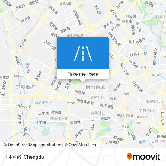 同盛路 map