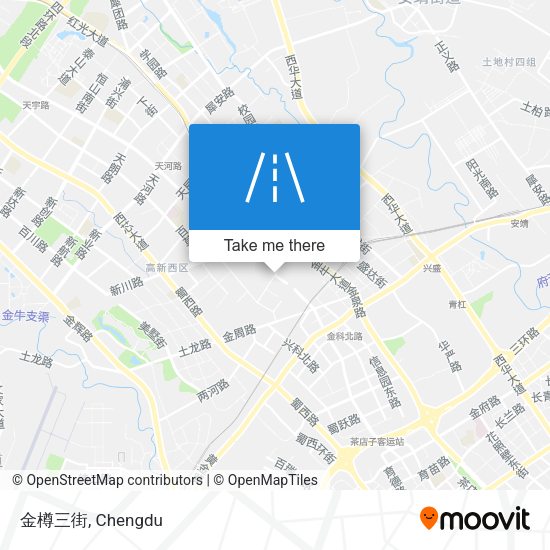 金樽三街 map