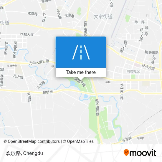 欢歌路 map