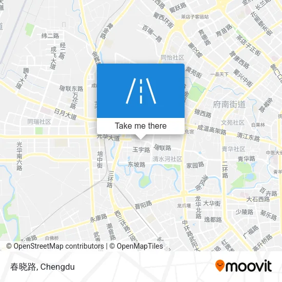 春晓路 map