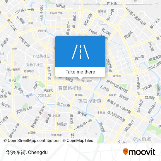 华兴东街 map