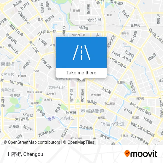 正府街 map