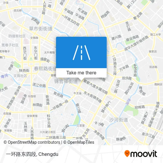 一环路东四段 map