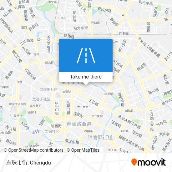 东珠市街 map