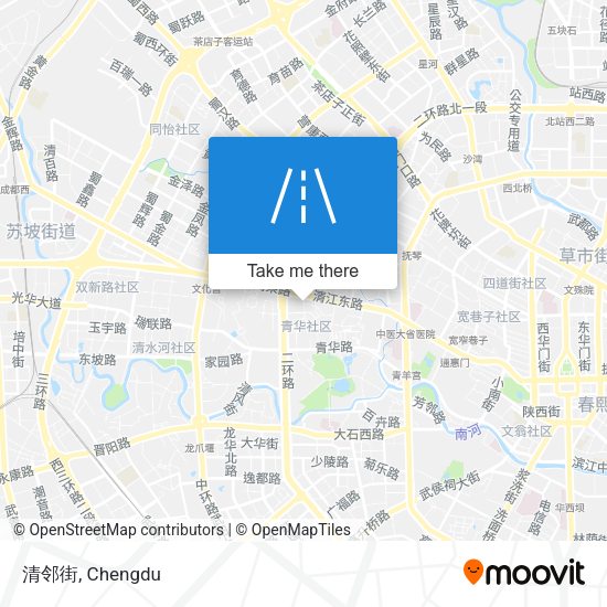 清邻街 map