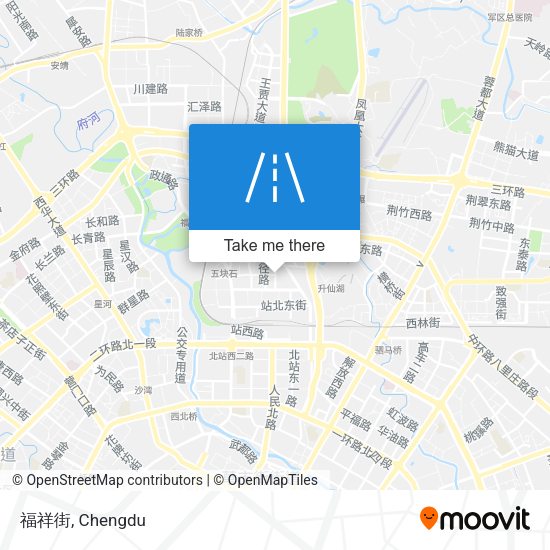 福祥街 map