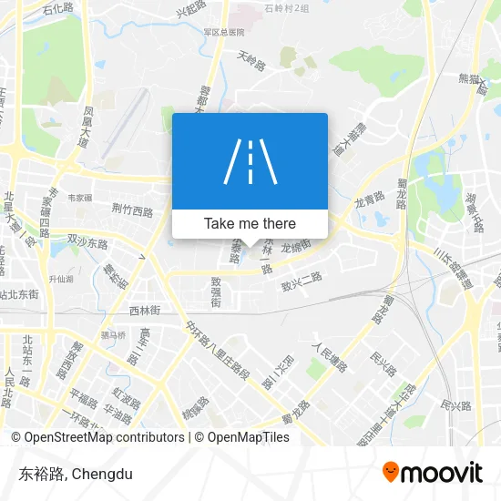 东裕路 map