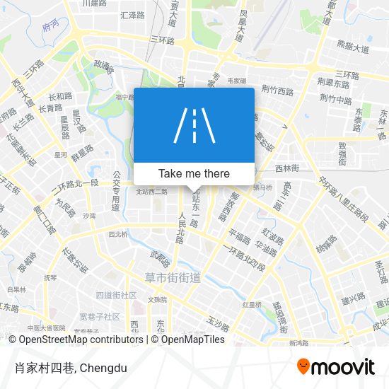 肖家村四巷 map