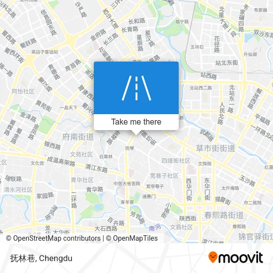 抚林巷 map