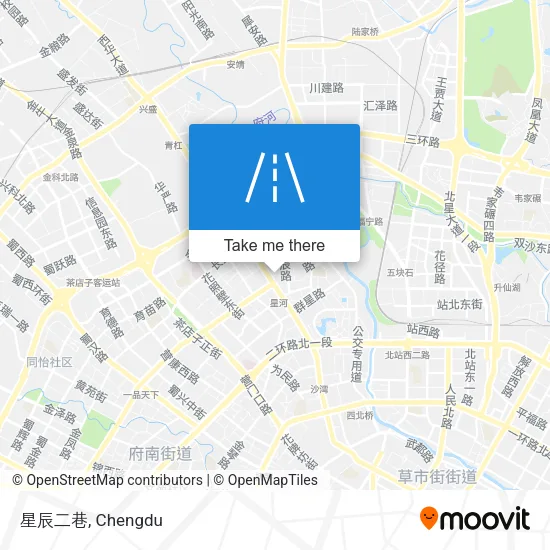 星辰二巷 map