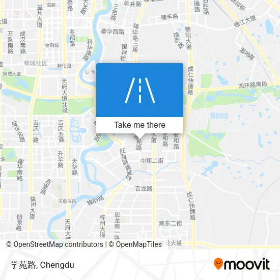 学苑路 map