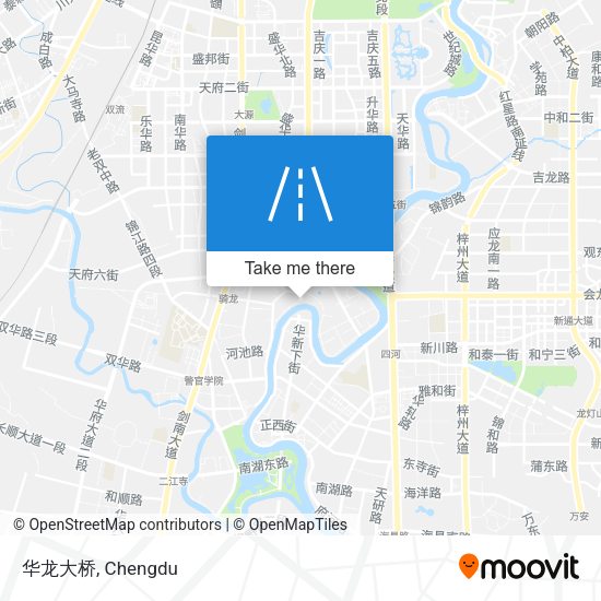 华龙大桥 map