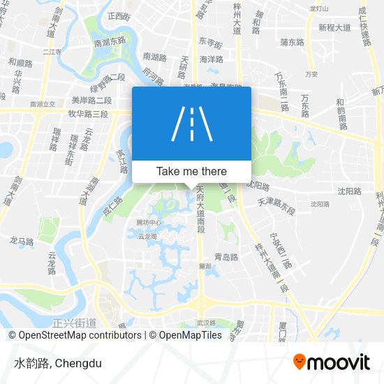 水韵路 map
