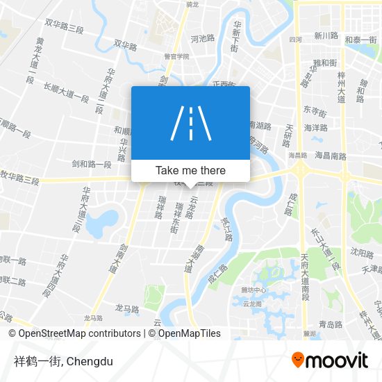 祥鹤一街 map