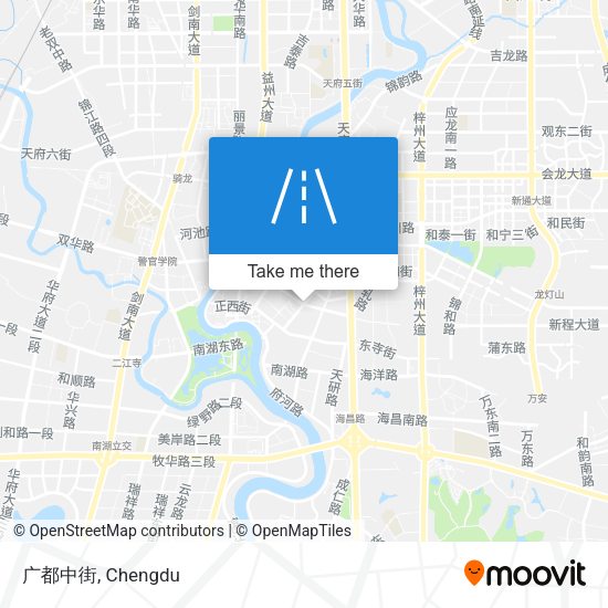 广都中街 map