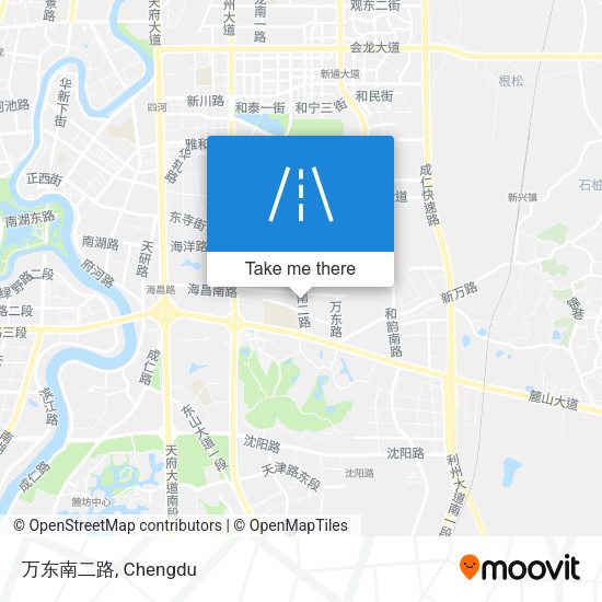 万东南二路 map