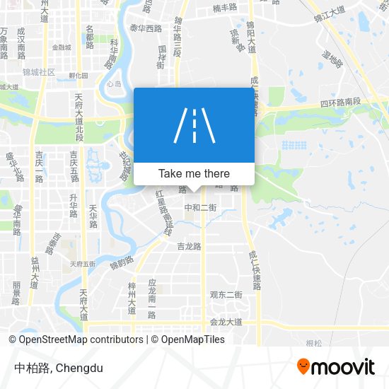 中柏路 map