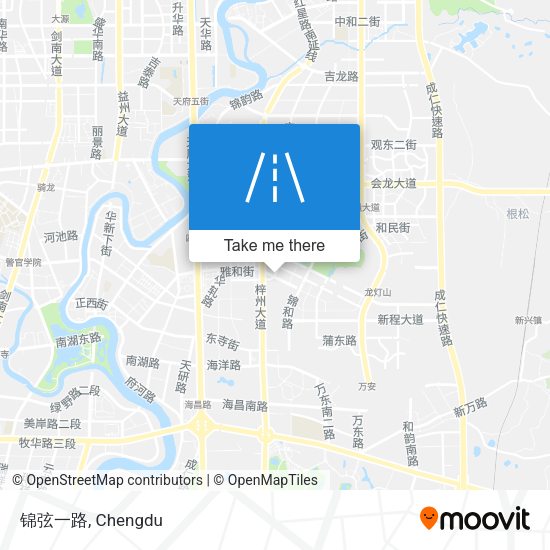 锦弦一路 map