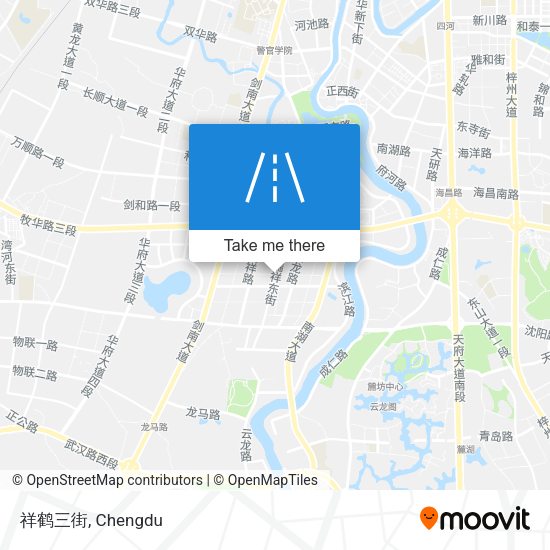 祥鹤三街 map