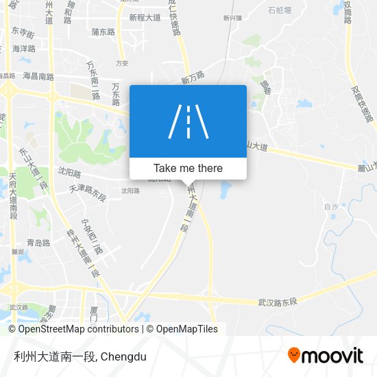 利州大道南一段 map