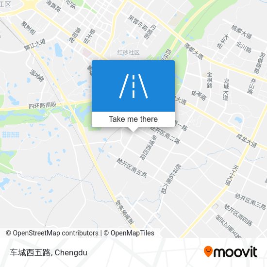 车城西五路 map