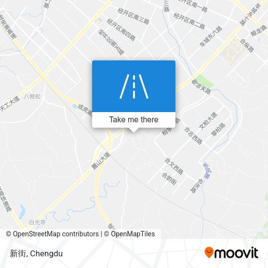 新街 map