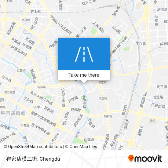 崔家店横二街 map