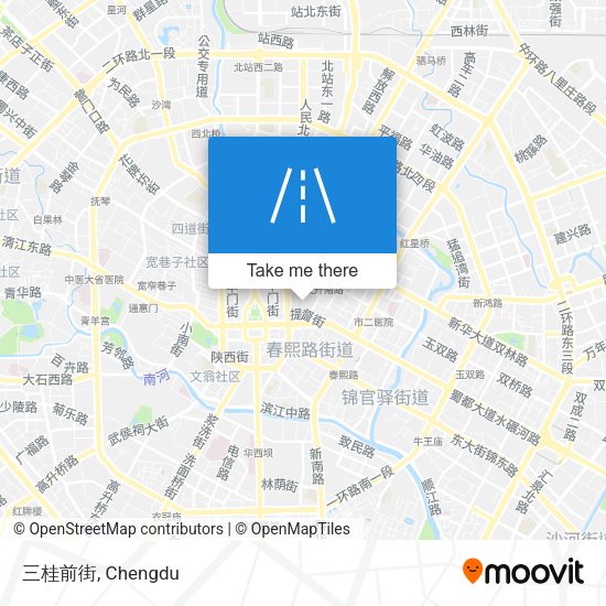 三桂前街 map
