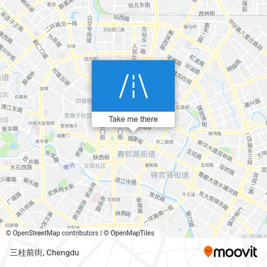 三桂前街 map