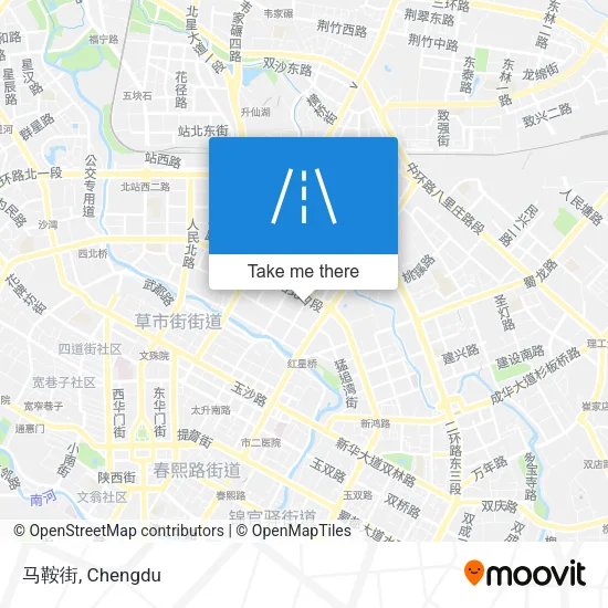 马鞍街 map