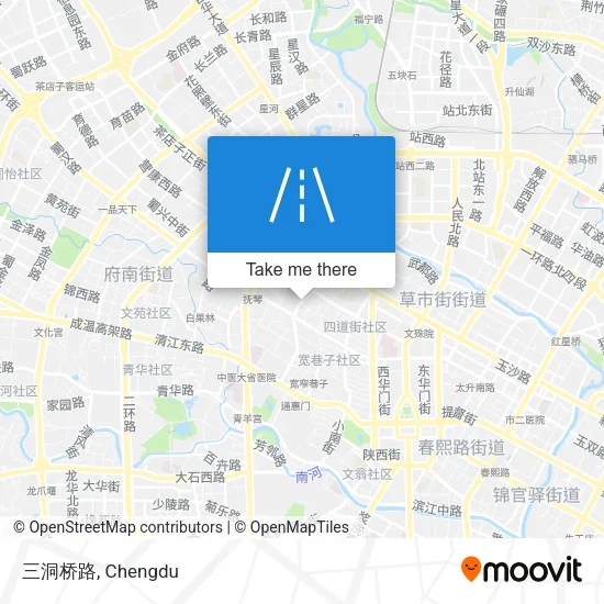 三洞桥路 map